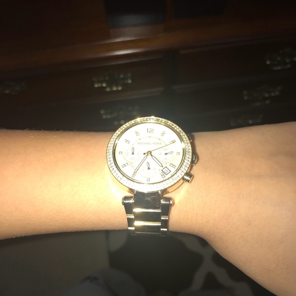 Michael Kors Gold Watch main image 4